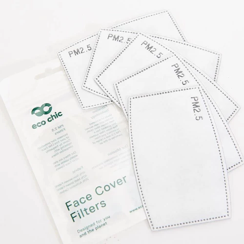 EC-M88-Face Cover 5 Filters Set 12Χ8 cm