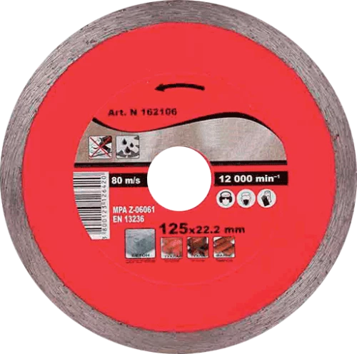 ΔΙΑΜΑΝΤΟΔΙΣΚΟΣ WET 125Х22.2mm