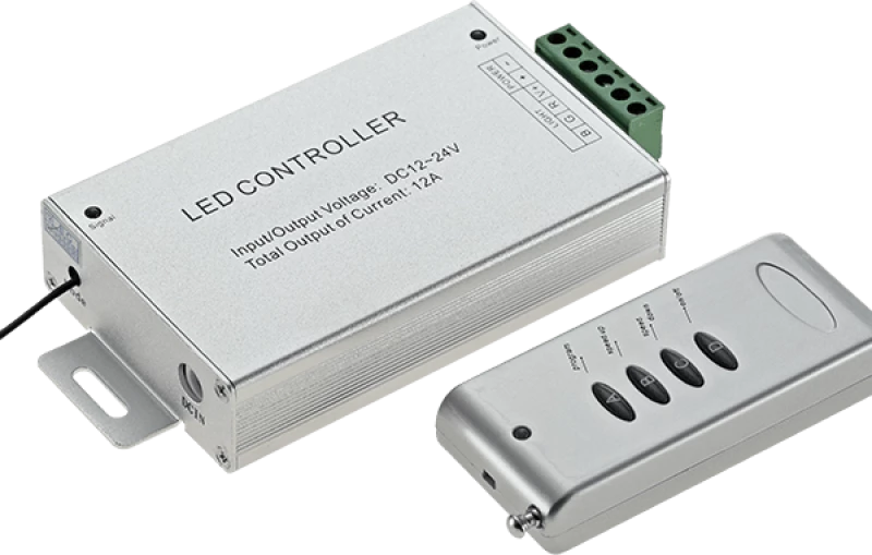 LEDRGB ΚΟΝΤΡΟΛΕΡ 12V, 10A ΓΙΑ LED ΤΑΙΝΙΑ