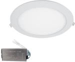 LED ΠΑΝΕΛ ΣΤΡΌΓΓΥΛΟ 12W 6500K IP44+ ΚΙΤ ΑΣΦΑΛΕΙΑΣ