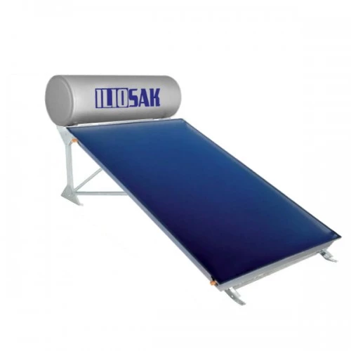 Ηλιακός Θερμοσίφωνας ILIOSAK  Low 120lt / 1,5 τ.μ. διπλής ενέργειας