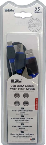 Καλώδιο μεταφοράς δεδομένων - 1555 - USB Mini/2 x USB A male - 50cm - 097978