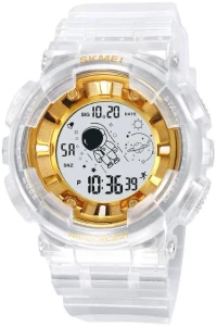 Ψηφιακό ρολόι χειρός – Skmei – 2035 - White/Gold