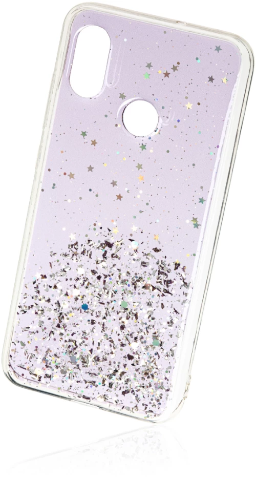 Naxius Case Glitter Purple Xiaomi Mi 8 Naxius