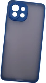 Naxius Case Rubber Frame Blue XiaoMi Mi 11 Lite 4G / 5G / 5G NE Naxius