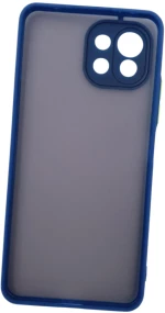 Naxius Case Rubber Frame Blue XiaoMi Mi 11 Lite 4G / 5G / 5G NE Naxius