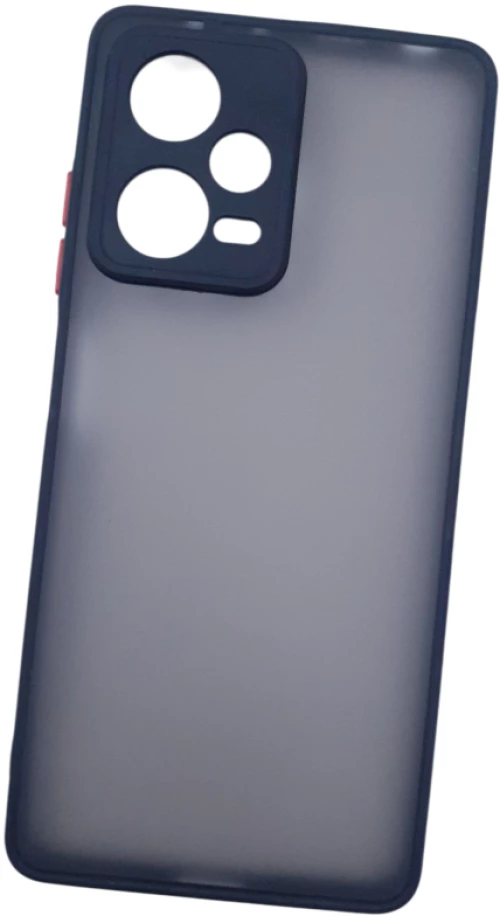 Naxius Case Rubber Frame Black XiaoMi RedMi Note 12 Pro 5G_Note 12 Pro Plus Naxius