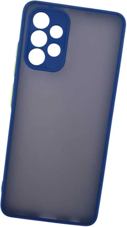 Naxius Case Rubber Frame Blue Samsung A32 4G Naxius