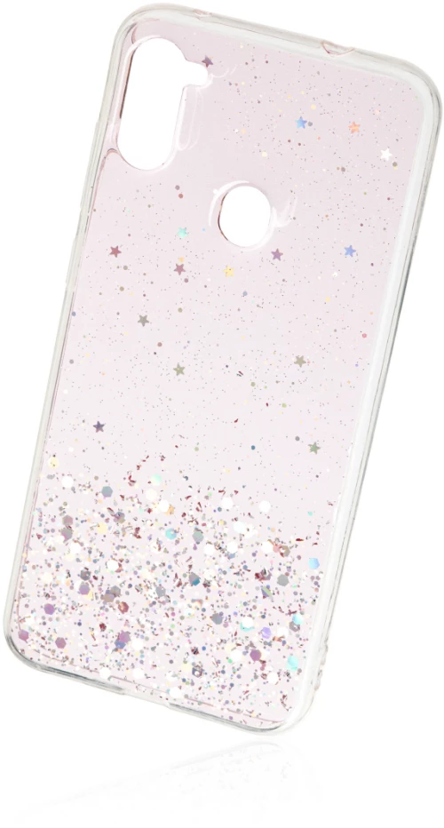 Naxius Case Glitter Pink Samsung M11 Naxius