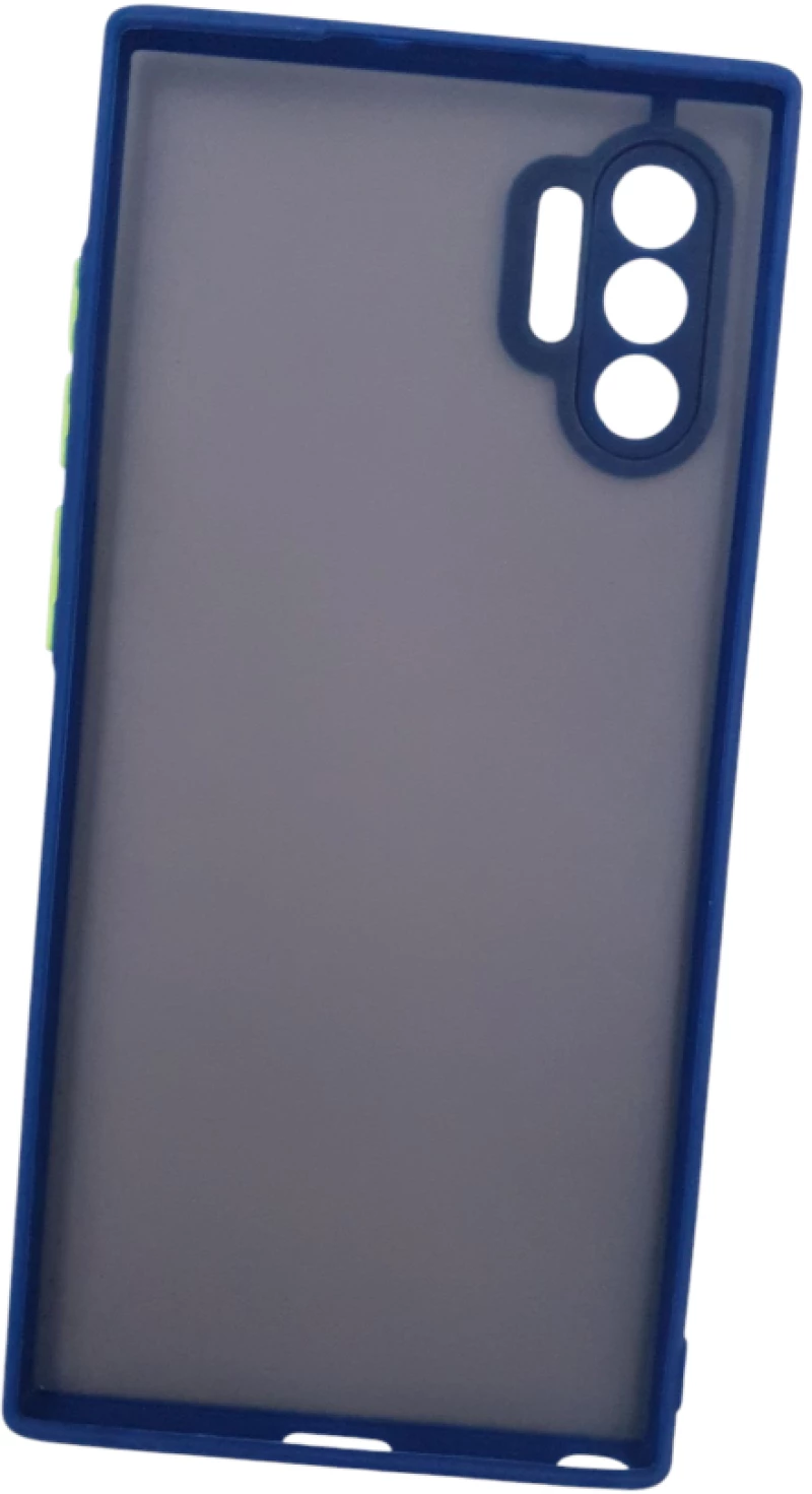 Naxius Case Rubber Frame Blue Samsung Note 10 Plus Naxius