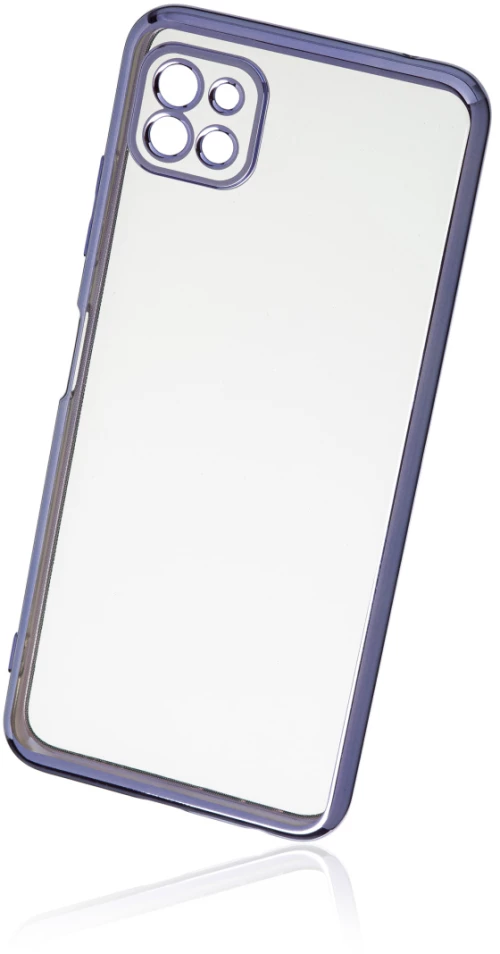 Naxius Case Plating Purple Samsung A22 4G Naxius