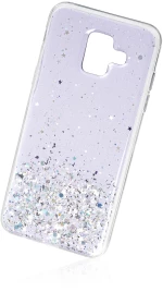 Naxius Case Glitter Purple Samsung A6 2018 Naxius