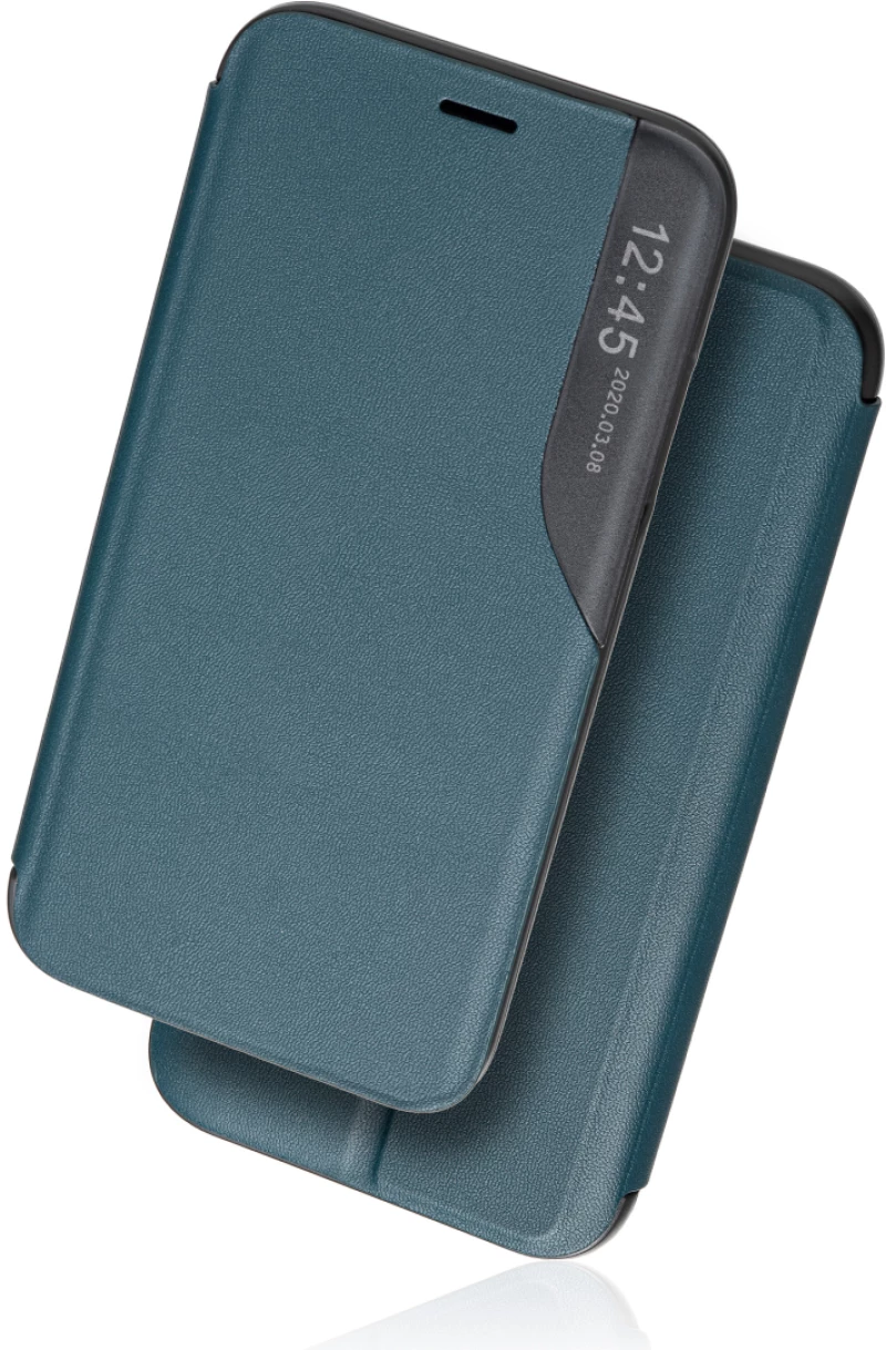 Naxius Case Smart Window Magnet Green Samsung S22 Ultra 5G Naxius