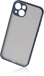 Naxius Case Rubber Frame Blue iPhone 13 Naxius