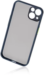 Naxius Case Rubber Frame Blue iPhone 13 Naxius