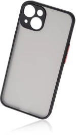 Naxius Case Rubber Frame Black iPhone 14 Naxius