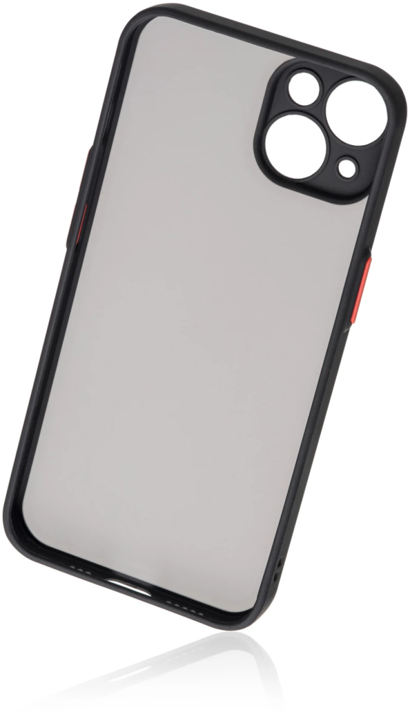 Naxius Case Rubber Frame Black iPhone 14 Naxius