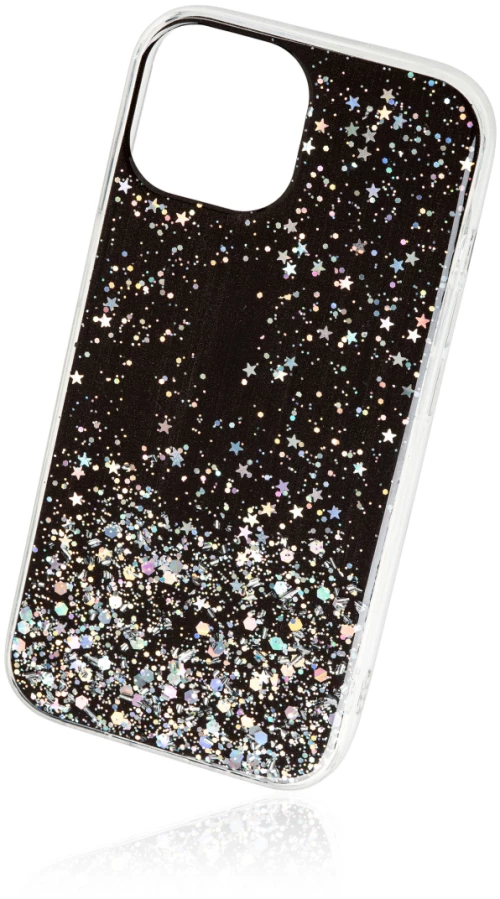 Naxius Case Glitter Black iPhone 15 Naxius