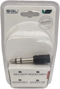 Αντάπτορας ήχου Jack 6.3mm σε 3.5mm - 1856-1 - 098920