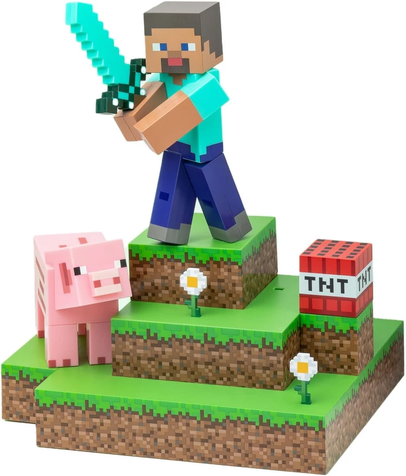 Paladone Minecraft - Διακοσμητικό Φωτιστικό Steve Diorama Light (PP9463MCF)