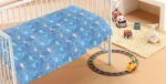 Κουβέρτα Fleece φωσφορίζουσα Dinosaur 110X140 100% Polyester - -