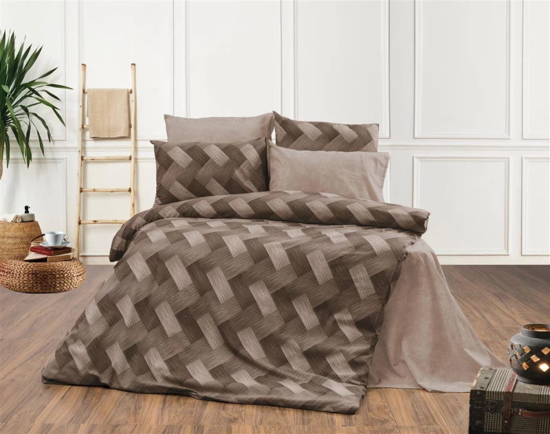 ΣΕΝΤΟΝΙΑ ΕΜΠΡΙΜΕ ΣΕΤ 4 τεμ Αλκμήνη 451 240X270 Beige 70/30 Cott/Pol - -