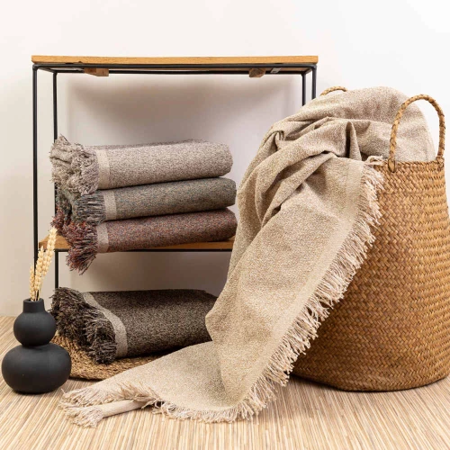 Ριχτάρι Διθέσιο Plexis Καφέ 180 x 240 cm