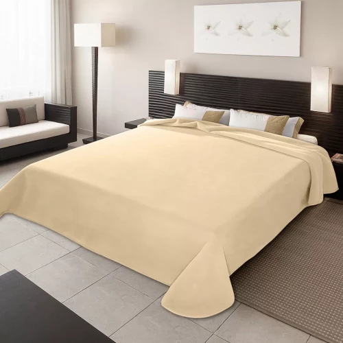 ΚΟΥΒΕΡΤΑ ΙΣΠΑΝΙΑΣ ΥΠΕΡΔΙΠΛΗ 220Χ240 BELPLA  STER PLAIN OFF WHITE(15) - 220Χ240