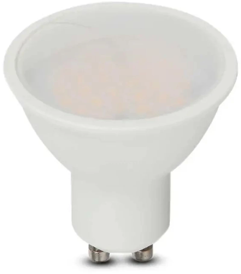V-TAC Λάμπα LED Spot GU10 Samsung chip SMD 4.5W θερμό λευκό 3000K