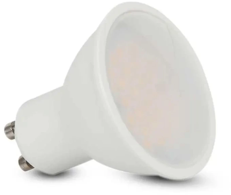 V-TAC Λάμπα LED Spot GU10 Samsung chip SMD 4.5W θερμό λευκό 3000K