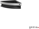 Geesa COOPER Σπογγοθήκη γωνιακή 21x21εκ Inox / Black matt