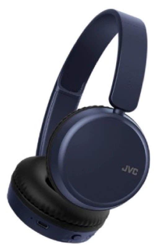 JVC HAS36WAU Ακουστικά Ασύρματα Bluetooth On Ear με 35 ώρες Λειτουργίας Μπλε