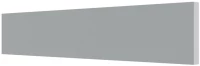 401347 ΞΥΛΙΝΗ ΜΠΑΖΑ ΓΚΡΙ 240X10CM