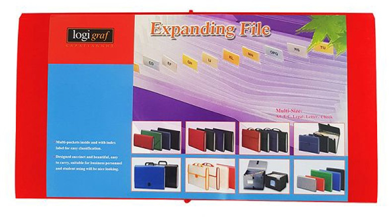 383955 BASIC ΦΥΣΟΥΝΑ ΑΞΙΟΓΡΑΦΩΝ ΜΕ ΛΑΣΤΙΧΟ KΟΚΚΙΝΟ