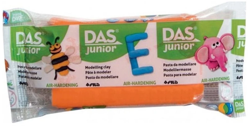 309522 ΠηλόΣ DAS Junior 10 χρώματα 100 γρ.(10 πορτοκαλί)
