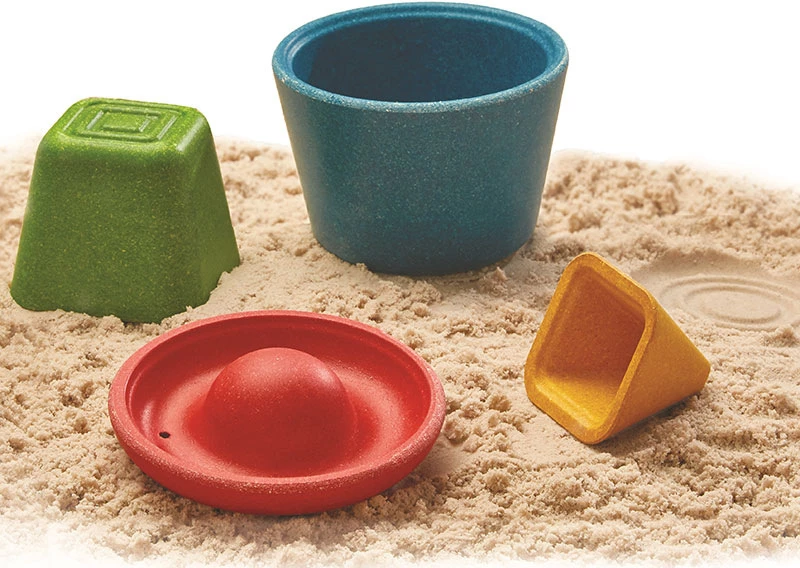306215 Plan Toys Καλούπια άμμου για 3 ετών+