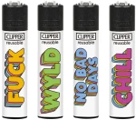 Clipper Αναπτήρας Μεγάλος - Slogan