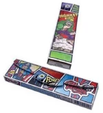 Monkey King Χαρτάκια Super Hero Glow in Dark - King Size Slim με Τζιβάνα 32φ.