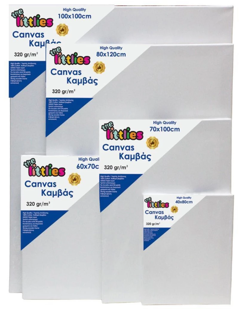 390223 ΚΑΜΒΑΣ ΣΕ ΤΕΛΑΡΟ THE LITTLIES 70X90 ΕΚ.