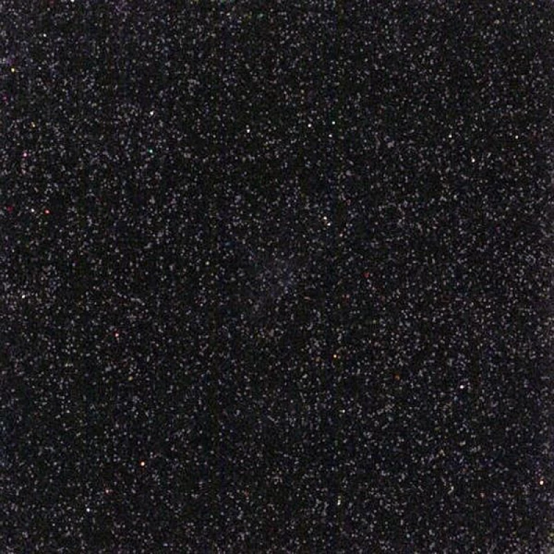310580 Χαρτόνι glitter σε 10 χρώματα 290 γρ. 50x70 εκ.(09 μαύρο)