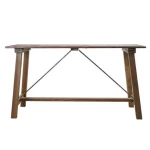 405115 Nextdeco κονσόλα `Tribeca` Υ80x40x100εκ. από ξύλο teak