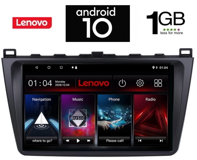 IQ-AN X5837_GPS (9inc). OEM  MAZDA 6 mod. 2008>