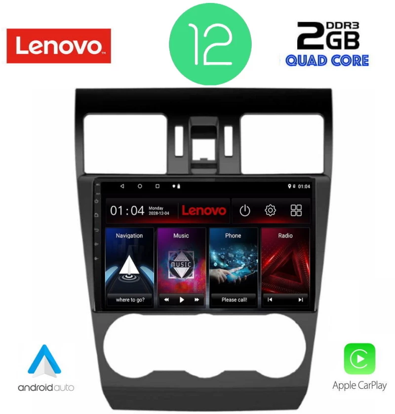 LENOVO LVB 4663_CPA (9inc) MULTIMEDIA TABLET OEM SUBARU FORESTER - IMPREZA - XV mod. 2013-2019