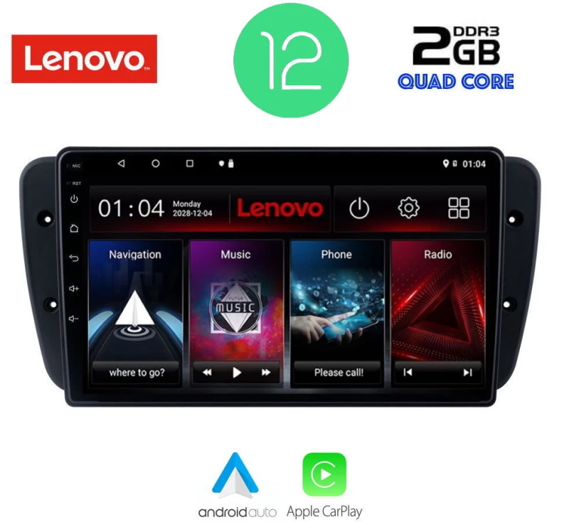 LENOVO LVB 4571_CPA (9inc) MULTIMEDIA TABLET OEM SEAT IBIZA mod. 2008-2015