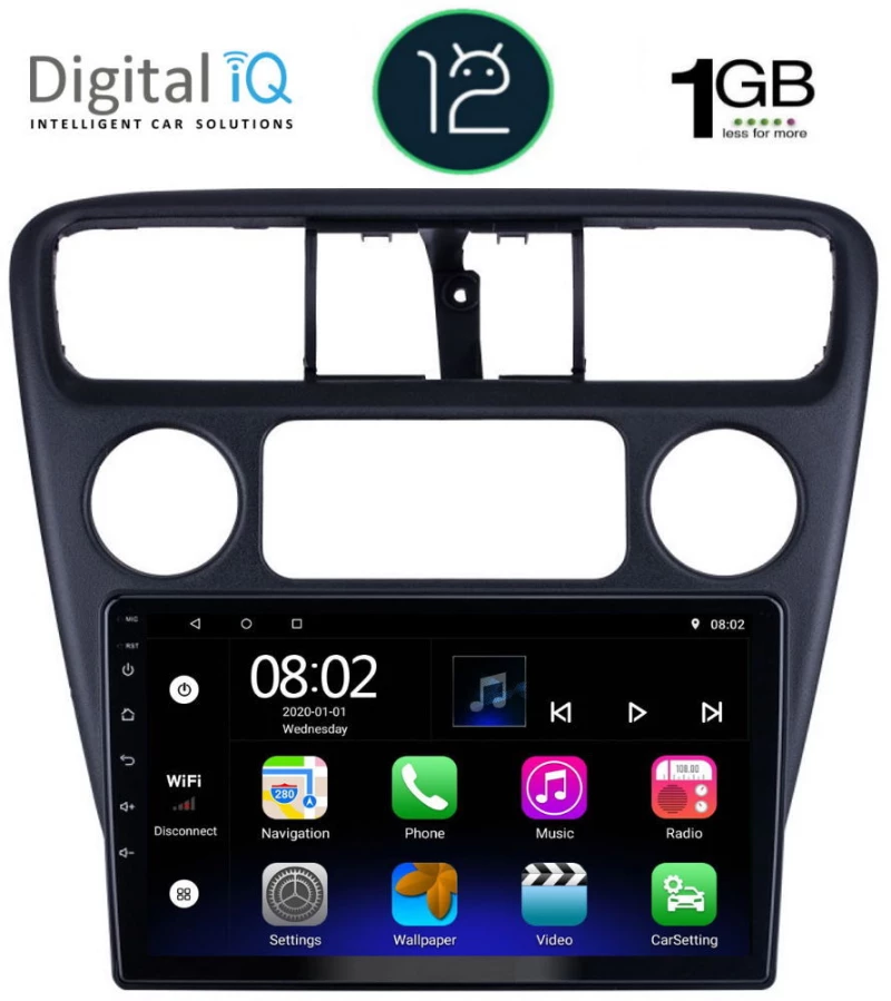 DIGITAL IQ RTB 1181_GPS (9inc) MULTIMEDIA TABLET OEM HONDA ACCORD COUPE mod. 1998-2004