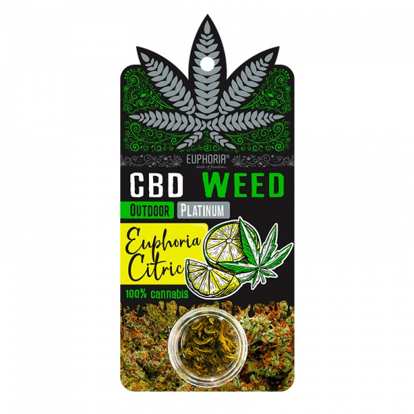 Euphoria CBD Weed Euphoria Citric (Ανθός Κάνναβης)