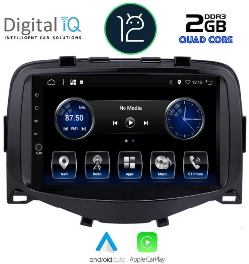 DIGITAL IQ BXH 256_CPA (6.5'' SLIM) MULTIMEDIA OEM CITROEN C1 – PEUGEOT 108 – TOYOTA AYGO mod. 2014>