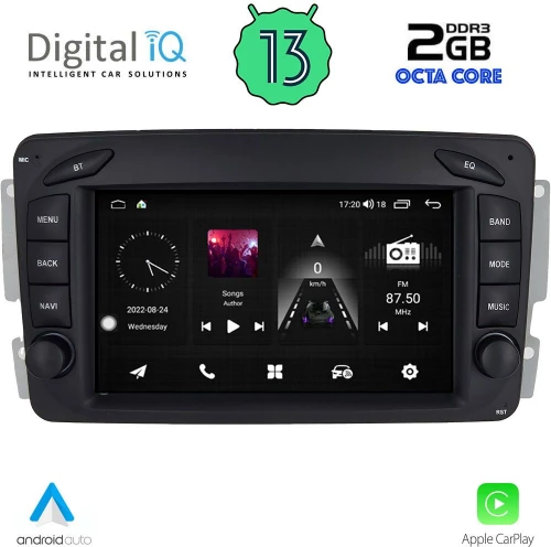 DIGITAL IQ MSF 371_CPA (7” DECK) MULTIMEDIA OEM MERCEDES C (W203) mod. 1999-2004