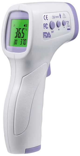 Ηλεκτρονικό Θερμόμετρο Υπερύθρων με Οθόνη LCD IR988 SPM EDCO-18993