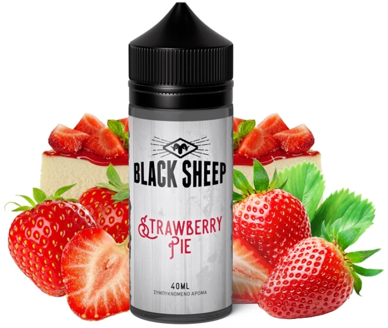 ELiquid France Flavour Shot Black Sheep Strawberry Pie 40ml/120ml